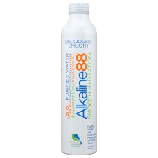 ALKALINE88: Aluminum Bottled Water, 25.3 fo
