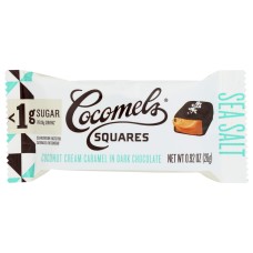 COCOMELS: Sea Salt Squares, 0.92 oz