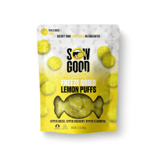 SOW GOOD: Lemon Puffs Freeze Dried Candy, 1.2 oz SOW GOOD: Lemon Puffs Freeze Dried Candy, 1.2 oz