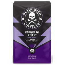 DEATH WISH COFFEE CO: Espresso Roast Ground Coffee, 9 oz