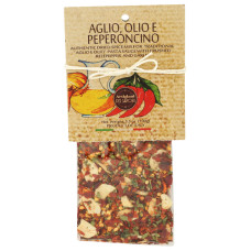 ARTIGIANI DEI SAPORI: Aglio, Olio E Peperoncino Seasoning, 3.5 oz ARTIGIANI DEI SAPORI: Aglio, Olio E Peperoncino Seasoning, 3.5 oz