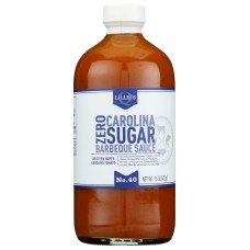 LILLIES Q: Sauce Carolina Zero Sgr, 16 OZ