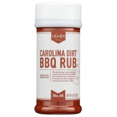 LILLIES Q: Seasoning Rb Q Carlna Drt, 6 OZ
