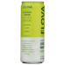 FLOVA: Lemon Lime Sparkling Coconut Water, 10.8 fo