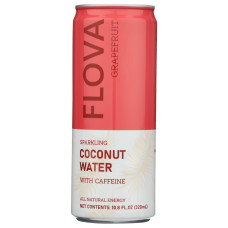 FLOVA: Grapefruit Sparkling Coconut Water, 10.8 fo FLOVA: Grapefruit Sparkling Coconut Water, 10.8 fo