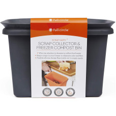FULL CIRCLE HOME: Scrap Happy Scrap Collector and Freezer Compost Bin, 1 ea