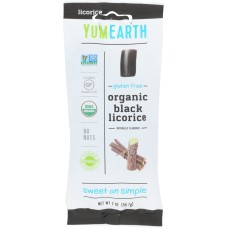 YUMMY EARTH: Licorice Black Organic, 2 oz