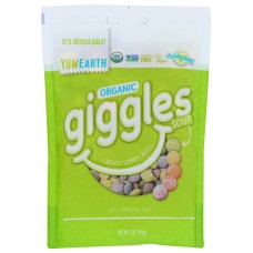 YUMEARTH: Candy Sour Giggles Org, 5 oz