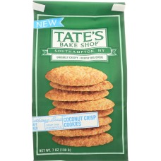 TATES: Cookies Coconut Crisp, 7 oz