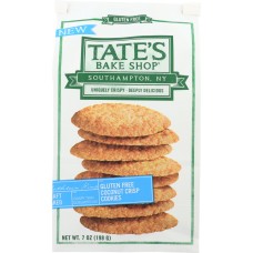 TATES: Gluten Free Coconut Crisp Cookies, 7 oz