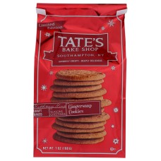 TATES: Gingersnap Cookies, 7 oz