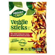 HEAVEN AND EARTH: Veggie Sticks Mix, 1 oz HEAVEN AND EARTH: Veggie Sticks Mix, 1 oz
