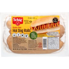 SCHAR: Gluten Free Hot Dog Rolls, 8 oz