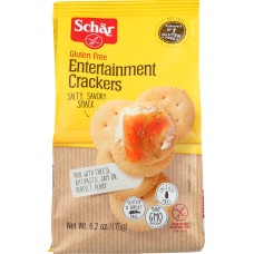 SCHAR: Entertainment Crackers Gluten Free, 6.2 oz
