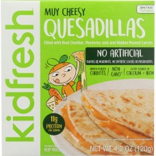 KIDFRESH: Muy Cheesy Quesadillas Entree, 4.20 oz