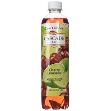 CASCADE ICE: Zero Calories Sparkling Water Cherry Limeade, 17.2 fl oz