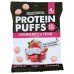 SHREWD FOOD: Strawberries And Cream Protein Puffs, 0.74 oz