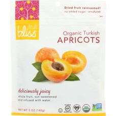 FRUIT BLISS: Organic Turkish Apricots, 5 oz