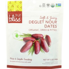 FRUIT BLISS: Organic Deglet Nour Dates, 5 oz