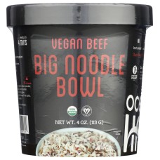 OCEANS HALO: Vegan Beef Big Noodle Bowl, 4.02 oz
