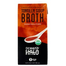 OCEANS HALO: Tortilla Soup Broth, 32 oz