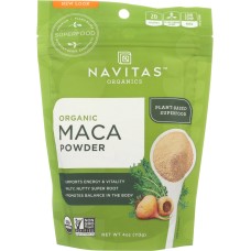 NAVITAS: Organic Maca Powder, 4 oz