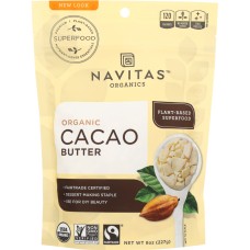 NAVITAS: Cacao Butter, 8 oz