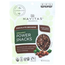 NAVITAS: Power Snacks Chocolate Cacao, 8 oz