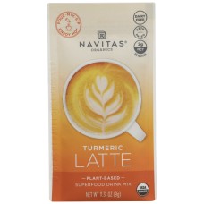 NAVITAS ORGANIC: Turmeric Latte, 0.31 oz