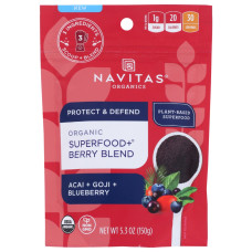 NAVITAS: Organic Superfood Berry Blend, 5.3 oz