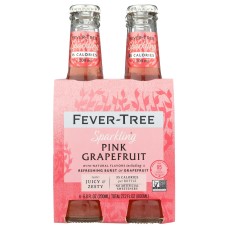 FEVER TREE: Sparkling Pink Grapefruit, 27.2 fo