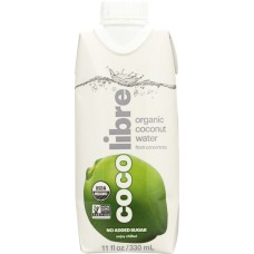 COCO LIBRE: Pure Organic Coconut Water, 11 oz