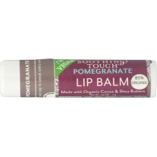SOOTHING TOUCH: Pomegranate Vegan Lip Balm, 0.25 oz