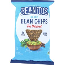 BEANITOS: Black Bean Chips The Original Party Size, 10 oz