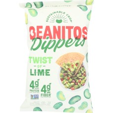 BEANITOS: Hint of Lime with Sea Salt White Bean Chips, 10 oz
