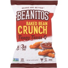 BEANITOS: Snack Tangy Texas Q Baked Bean Crunch, 4.5 oz