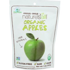 NATURE'S ALL: Organic Freeze Dried Apples, 1.5 oz