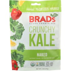 BRADS PLANT BASED: Crunchy Kale Naked, 2 oz