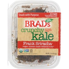 BRADS PLANT BASED: Crunchy Kale Sriracha, 2 oz
