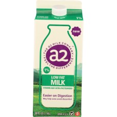 A2 MILK: 1% Low Fat Milk, 59 oz