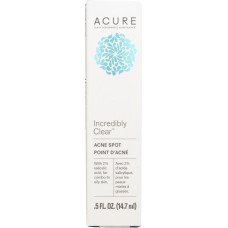 ACURE: Incredibly Clear Acne Spot, 0.5 fl oz