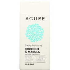 ACURE: Simply Smoothing Shampoo Coconut & Marula, 12 fl oz