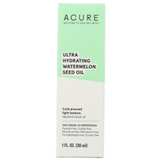 ACURE: Ultra Hydrating Watermelon Seed Oil, 1 fo