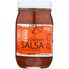 MAMMA DEES SALSA: Super Duper Hot Salsa, 16 oz