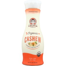 CALIFIA: Organic Cashew Homestyle Nutmilk, 25.40 oz