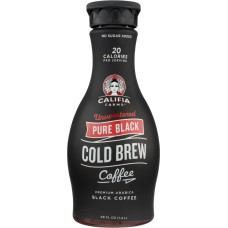 CALIFIA: Pure Black Cold Brew Coffee Unsweetened, 48 oz