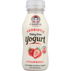 CALIFIA: Probiotic Yogurt Drink Strawberry, 8 fl oz