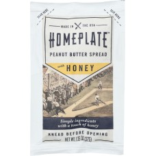 HOME PLATE: Peanut Butter Honey Squeeze Pack, 1.15 oz