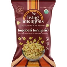LIVING INTENTIONS: Popcorn Tandoori Turmeric, 4 oz