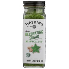 WATKINS: Green Decorating Sugar, 4.20 oz
